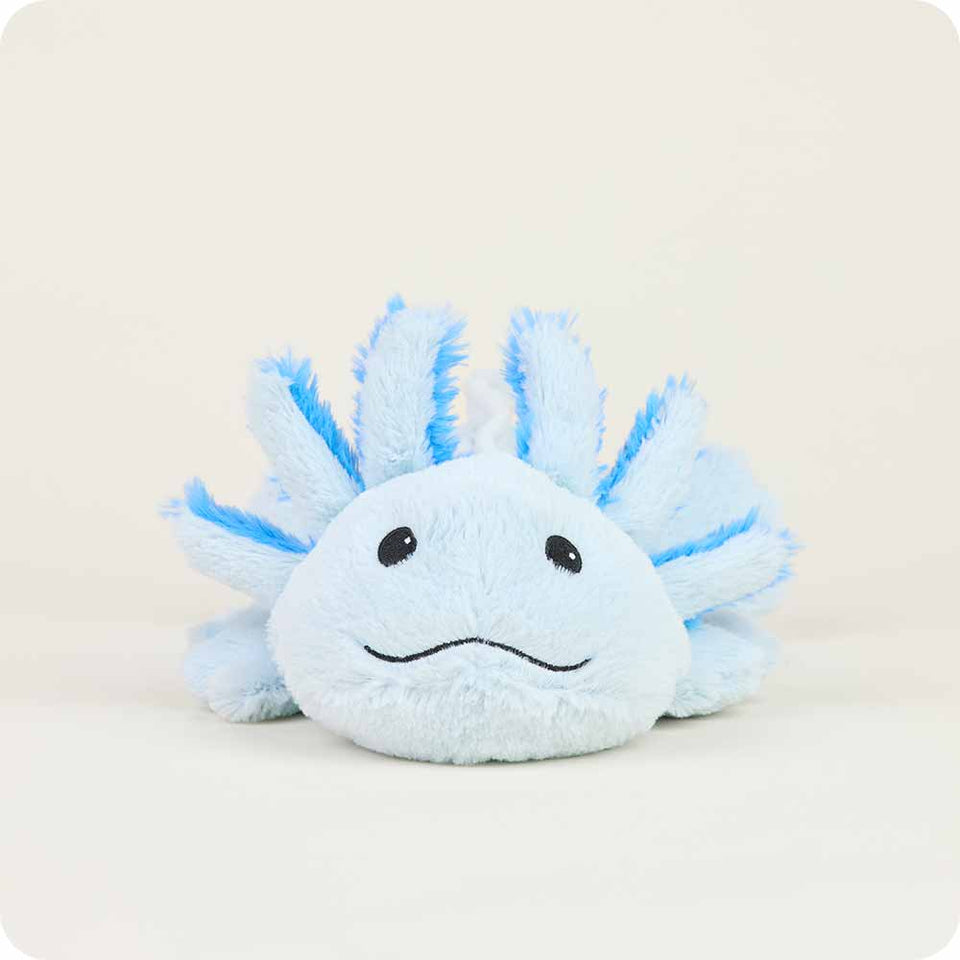 Blue Axolotl Warmies - Soft Cuddle Favorite