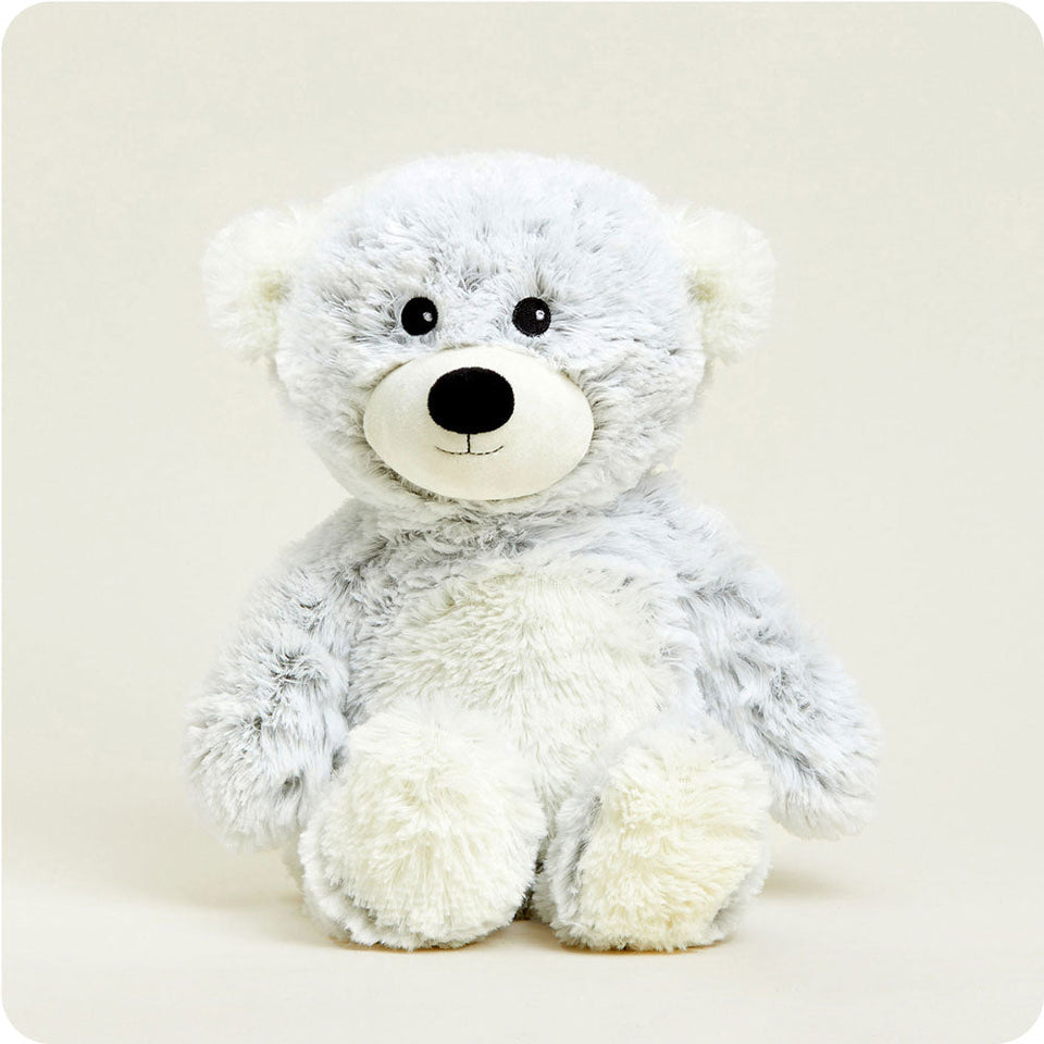 Gray Marshmallow Bear Warmies - Quiet Comfort Gift