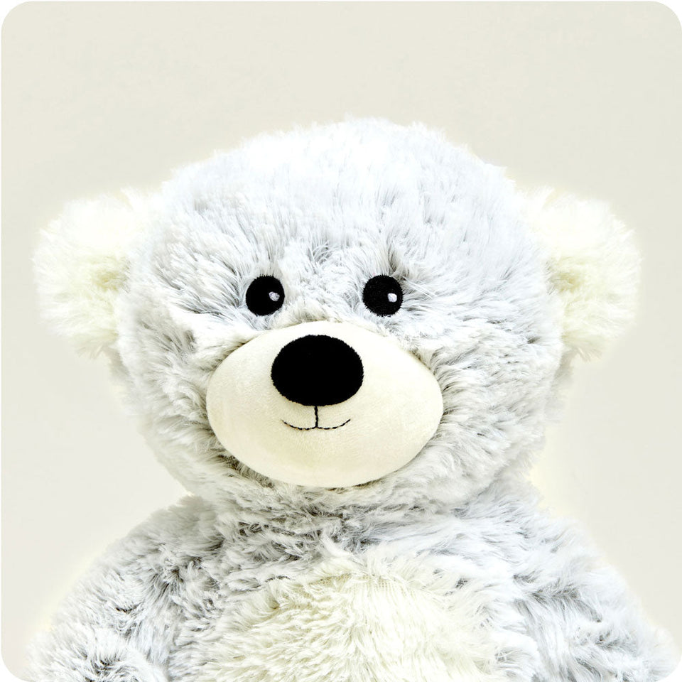 Gray Marshmallow Bear Warmies - Quiet Comfort Gift