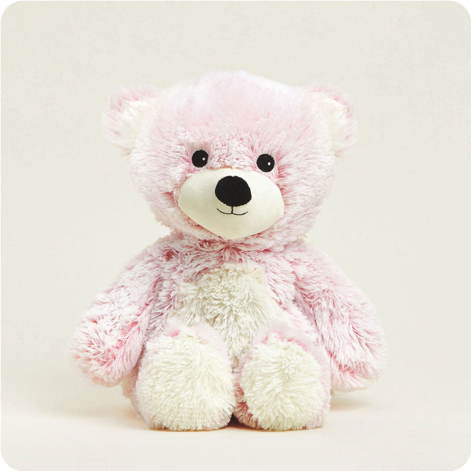 Pink Marshmallow Bear Warmies - Warm Comfort Essential