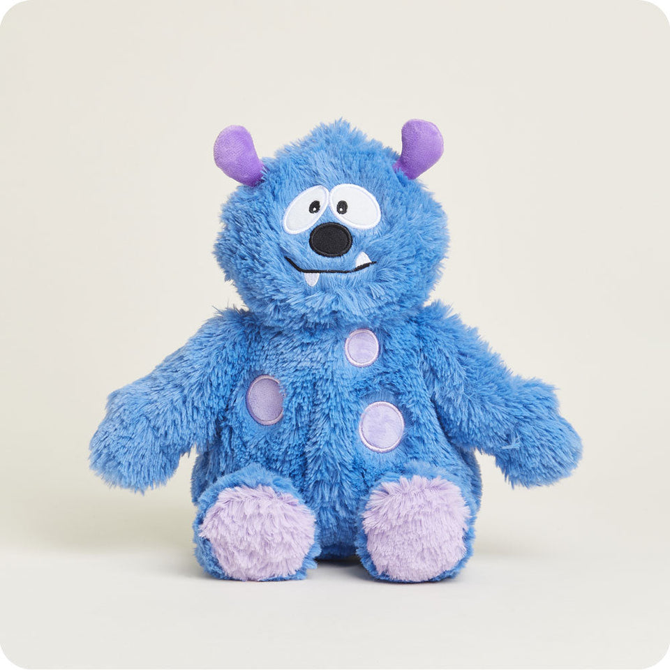 Blue Monster Warmies - Quiet Cozy Moment