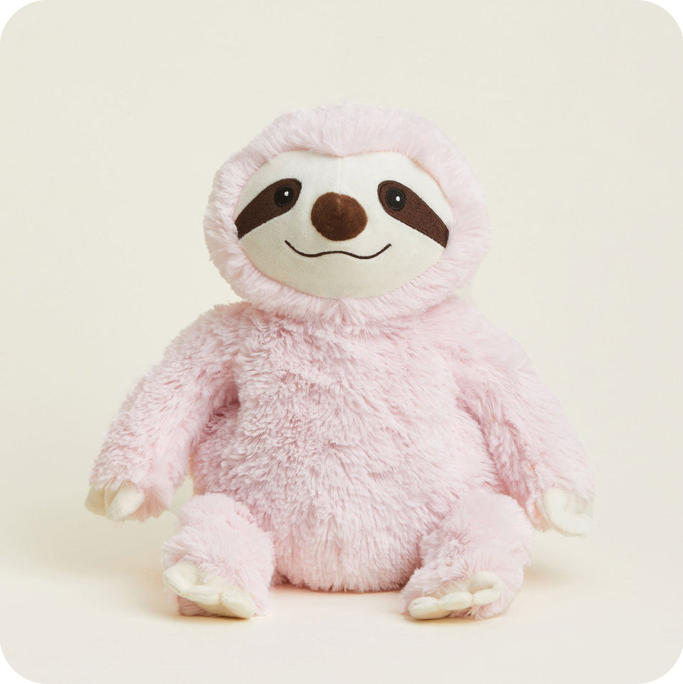 Pink Sloth Warmies - Gentle Rest Companion