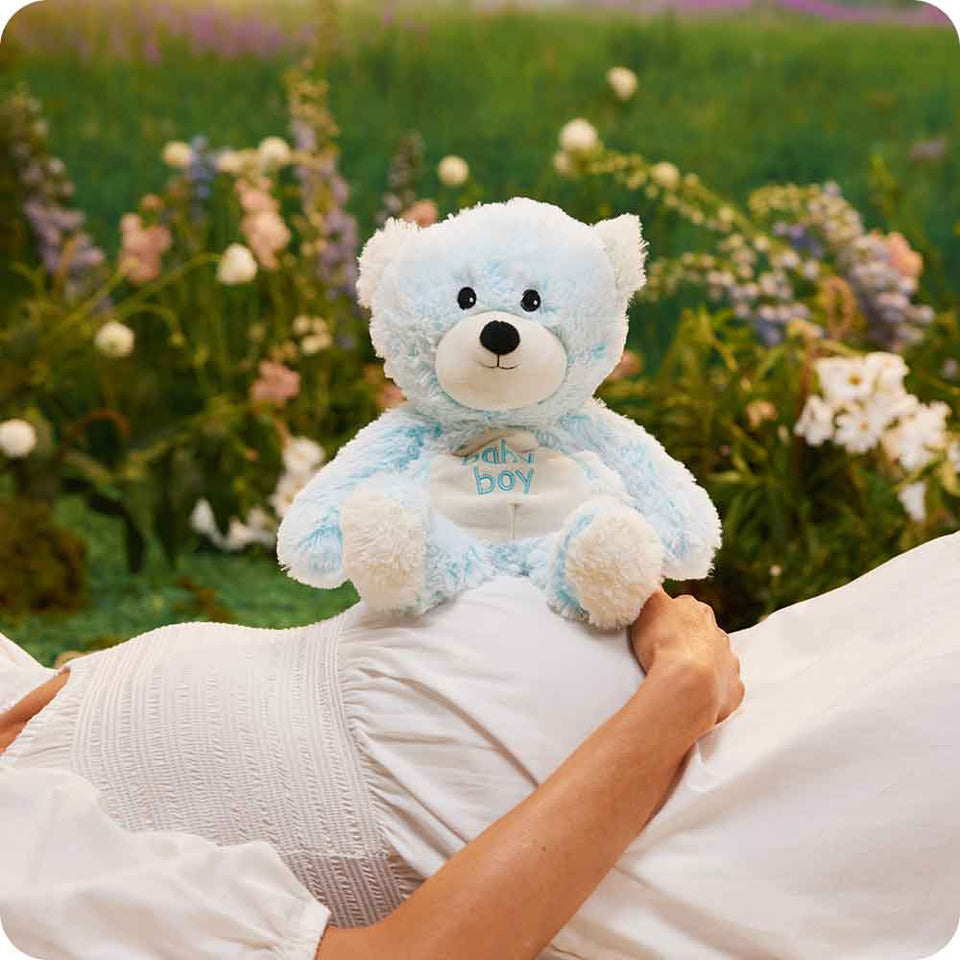 Baby Boy Bear Warmies - Easy Gift Choice