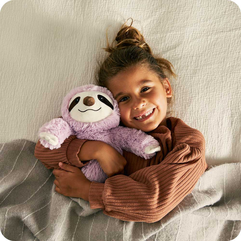 Purple Sloth Warmies - Warm Gift Favorite