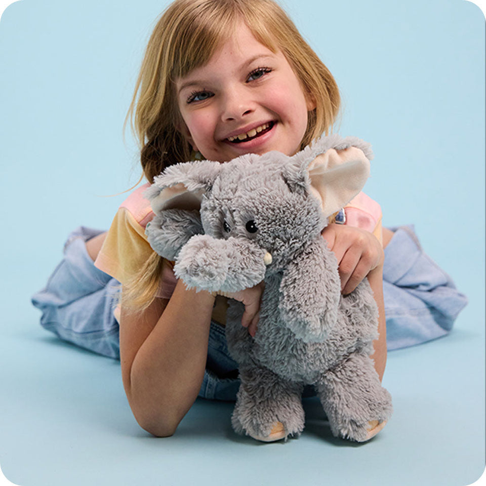 Gray Elephant Warmies - Soft Everyday Favorite