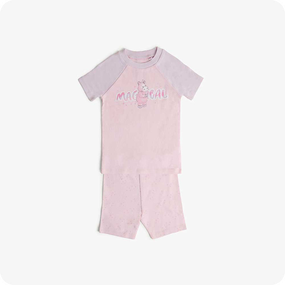 Unicorn Shorties Pajamas - Cozy Night Style